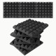Pyramid Acoustic Panels With High Density Sound Proof Studio Noise, Absorption And Cancellation 3D Structure Panels With 50 Density (Charcoal Black Pack of 6) Pyramid Acoustic Panels With High Density Sound Proof Studio Noise, Absorption And Cancellation 3D Structure Panels With 50 Density (Charcoal Black Pack of 6)
