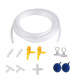 PREMIER PLANTS 10 Meter PVC Hose Oxygen Pipe, 2 Aquarium Controller, 2 T-Way Air Connectors, 2 I-Way Connectors, 2 Aquarium Air Stones, 2 Suction Cups, 1 No of 4 Way Air Connector (12 Pcs) PREMIER PLANTS 10 Meter PVC Hose Oxygen Pipe, 2 Aquarium Controller, 2 T-Way Air Connectors, 2 I-Way Connectors, 2 Aquarium Air Stones, 2 Suction Cups, 1 No of 4 Way Air Connector (12 Pcs)