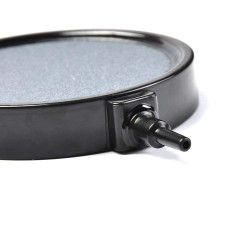 Premier Plants - 4 Inch Round Air Stone Disc Bubble Diffuser for Aquarium Fish Tank Hydroponics Pump Ceramic Airstones Air Pump