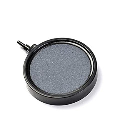 Premier Plants - 4 Inch Round Air Stone Disc Bubble Diffuser for Aquarium Fish Tank Hydroponics Pump Ceramic Airstones Air Pump