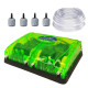 Premier Plants Aquarium Air Pump 4 Way Aquarium Oxygen Air Pump with 6 Meter Air Tube and 4 Air Stone for Fish Tank Aeration Aquarium Motor (BL-710A) 8W Premier Plants Aquarium Air Pump 4 Way Aquarium Oxygen Air Pump with 6 Meter Air Tube and 4 Air Stone for Fish Tank Aeration Aquarium Motor (BL-710A) 8W