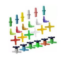Premier Plants Aquarium Air Pump Air Tube Connectors Air Flow Controllers Valves Aquarium 24 Pcs