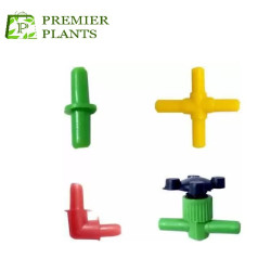 Premier Plants Aquarium Air Pump Air Tube Connectors Air Flow Controllers Valves Aquarium 24 Pcs