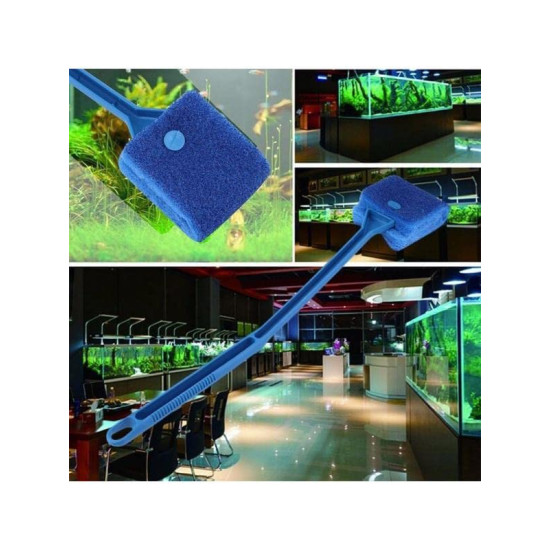 Fish Tank Aquarium Algea Remover/Scrapper/Sponge/Cleaner Blue Fish Tank Aquarium Algea Remover/Scrapper/Sponge/Cleaner Blue