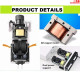  Premier Plants One Way Air Pump Super Silent with Adjustable Air Flow for Aquarium Fish Tank with 2 Meter Air Tube and 1 Air Stone (CT-101) 1 Way