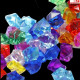 Multicolored Acrylic Diamonds Faux Crystals for Home Decor Vase Fillers Aquarium Acrylic Ice Rock Cubes Gems for Decoration Stones, Shiny Pebbles (Multicolored 200 Grams) Multicolored Acrylic Diamonds Faux Crystals for Home Decor Vase Fillers Aquarium Acrylic Ice Rock Cubes Gems for Decoration Stones, Shiny Pebbles (Multicolored 200 Grams)