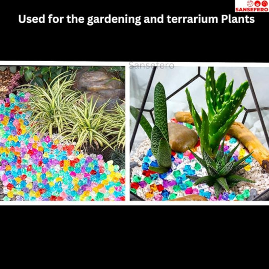 Multicolored Acrylic Diamonds Faux Crystals for Home Decor Vase Fillers Aquarium Acrylic Ice Rock Cubes Gems for Decoration Stones, Shiny Pebbles (Multicolored 200 Grams) Multicolored Acrylic Diamonds Faux Crystals for Home Decor Vase Fillers Aquarium Acrylic Ice Rock Cubes Gems for Decoration Stones, Shiny Pebbles (Multicolored 200 Grams)