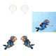 Premier Plants Floating Mini Cute Diver for Aquarium Fish Tank Decorative Simulation Ornaments (Diver Pack of 2) Premier Plants Floating Mini Cute Diver for Aquarium Fish Tank Decorative Simulation Ornaments (Diver Pack of 2)