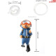 Premier Plants Floating Mini Cute Diver for Aquarium Fish Tank Decorative Simulation Ornaments (Diver Pack of 2) Premier Plants Floating Mini Cute Diver for Aquarium Fish Tank Decorative Simulation Ornaments (Diver Pack of 2)