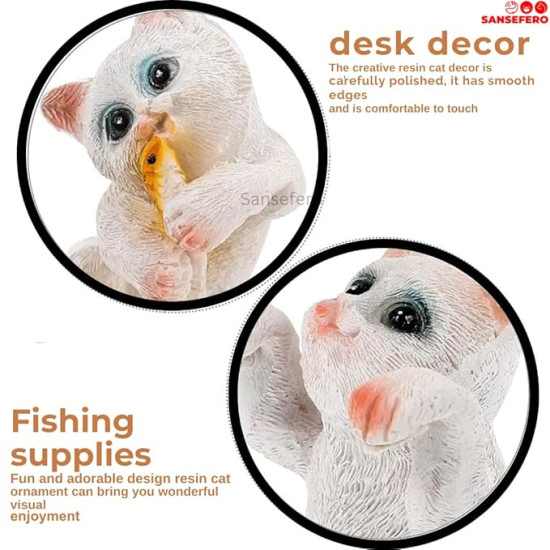 Cute Tiny Hanging Kitten Cat Decoration Ornament for Fish Tank, Table, Flower Pot, Mini Cat Climbers for Hanging Ornament Decoration Ornament (3 Pcs) Cute Tiny Hanging Kitten Cat Decoration Ornament for Fish Tank, Table, Flower Pot, Mini Cat Climbers for Hanging Ornament Decoration Ornament (3 Pcs)