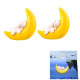 Premier Plants Floating Mini Cute Moon and Dog for Aquarium Fish Tank Decorative Simulation Ornaments (Moon ComboPack of 2) Premier Plants Floating Mini Cute Moon and Dog for Aquarium Fish Tank Decorative Simulation Ornaments (Moon ComboPack of 2)
