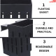 Premier Plants Black Adjustable Water Plant Holder Pot Cup for Aquarium Fish Tank Decoration and Aquascape Aquaponic Plant Growing Landscape Plants Cup Decoration Hanging Type (Pack of 2) Premier Plants Black Adjustable Water Plant Holder Pot Cup for Aquarium Fish Tank Decoration and Aquascape Aquaponic Plant Growing Landscape Plants Cup Decoration Hanging Type (Pack of 2)