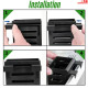 Premier Plants Black Adjustable Water Plant Holder Pot Cup for Aquarium Fish Tank Decoration and Aquascape Aquaponic Plant Growing Landscape Plants Cup Decoration Hanging Type (Pack of 2) Premier Plants Black Adjustable Water Plant Holder Pot Cup for Aquarium Fish Tank Decoration and Aquascape Aquaponic Plant Growing Landscape Plants Cup Decoration Hanging Type (Pack of 2)
