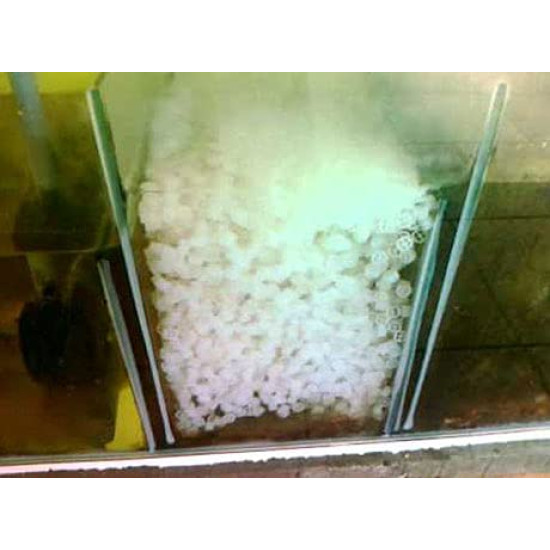 K1 Filter Media/Moving Bed Biofilm Reactor (MBBR) (10 mm x 7 mm) for Aquaponics Aquaculture Hydroponics Koi Ponds Aquariums (5 litres) K1 Filter Media/Moving Bed Biofilm Reactor (MBBR) (10 mm x 7 mm) for Aquaponics Aquaculture Hydroponics Koi Ponds Aquariums (5 litres)