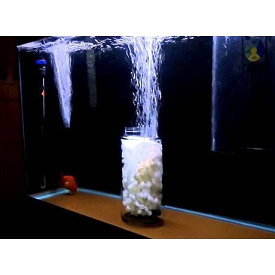 K1 Filter Media/Moving Bed Biofilm Reactor (MBBR) (10 mm x 7 mm) for Aquaponics Aquaculture Hydroponics Koi Ponds Aquariums (5 litres) K1 Filter Media/Moving Bed Biofilm Reactor (MBBR) (10 mm x 7 mm) for Aquaponics Aquaculture Hydroponics Koi Ponds Aquariums (5 litres)