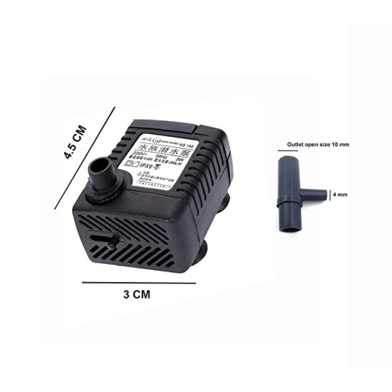 Sobo WP3200 Submersible Aquarium Water Pump (300/LPH MAX HEIGHT 0.6 Metre) Sobo WP3200 Submersible Aquarium Water Pump (300/LPH MAX HEIGHT 0.6 Metre)
