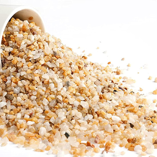 Aquarium Golden Coarse Natrual Gravel for Aquarium/Landscaping for Plant Tank Golden Color River Gravel for Freshwater/Blackwater Biotope Tank (2 Kg) Aquarium Golden Coarse Natrual Gravel for Aquarium/Landscaping for Plant Tank Golden Color River Gravel for Freshwater/Blackwater Biotope Tank (2 Kg)
