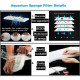 Biochemical Filter White Sponge Aquarium Filter Pads Biological and Mechanical Filtration Cotton Sponge for Fish Tank Filter Foam(100 * 13.5 * 3cm) Biochemical Filter White Sponge Aquarium Filter Pads Biological and Mechanical Filtration Cotton Sponge for Fish Tank Filter Foam(100 * 13.5 * 3cm)