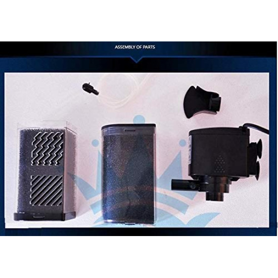 Sobo WP 6001 Aquarium Internal Filter, 1 Piece Sobo WP 6001 Aquarium Internal Filter, 1 Piece
