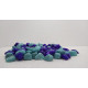 Double Color Stone Pebbles Marble for Aquarium Decoration/Table Decoration/Garden Decors Blue and Cayn (2Kg) Double Color Stone Pebbles Marble for Aquarium Decoration/Table Decoration/Garden Decors Blue and Cayn (2Kg)