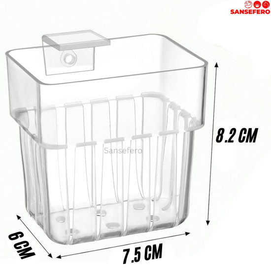 SANSEFERO Premier Plants Water Plant Holder Pot Cup for Aquarium Fish Tank Decoration and Aquascape Aquaponic Plant Growing Landscape Plants Cup Decoration Hanging Type (Pack of 2) SANSEFERO Premier Plants Water Plant Holder Pot Cup for Aquarium Fish Tank Decoration and Aquascape Aquaponic Plant Growing Landscape Plants Cup Decoration Hanging Type (Pack of 2)