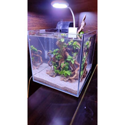  Professional Led Light for Aquarium Fish Tank, Flexible Lighting Lamp (Blue and White, RS-S9, Pack of 1)