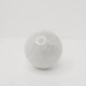 Natural White Tourmaline Stone 50 mm Ball Sphere for Mediation Natural White Tourmaline Stone 50 mm Ball Sphere for Mediation