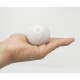 Natural White Tourmaline Stone 50 mm Ball Sphere for Mediation Natural White Tourmaline Stone 50 mm Ball Sphere for Mediation