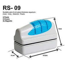 Fish Tank Floating Magnetic Cleaner Aquarium Glass Algae Scrubber Cleaner Brush Tool (RS-09)